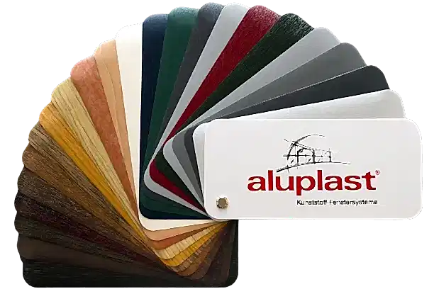 Aluplast Ideal 4000 műanyag ablak színminta