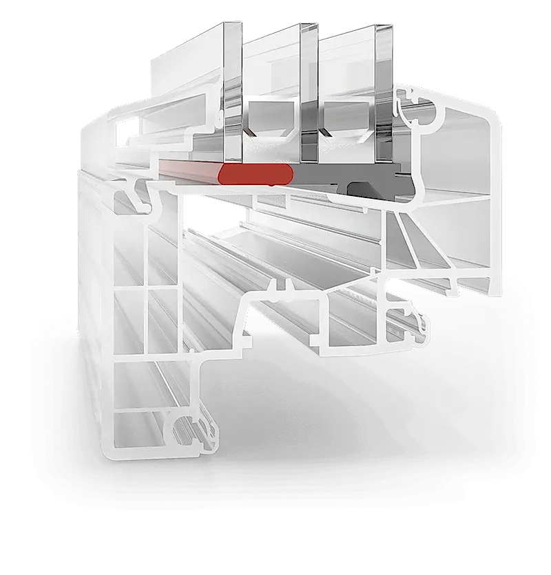 Aluplast ideal 8000 bonding inside