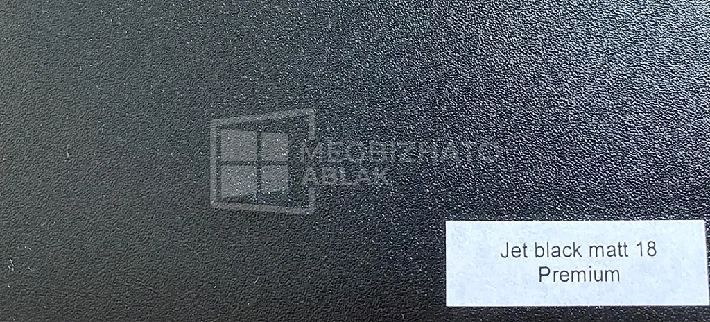 Jet black matt 18 - Premium